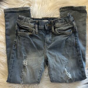 Old Navy Light Blue Distressed Karate Slim Jeans